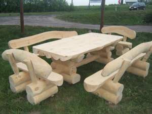 Стол и лавки