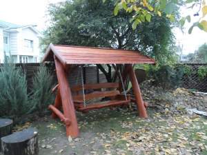 Садовая качель