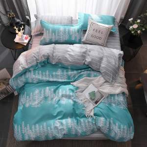 Уценка (дефекты)! Комплект постельного белья Хвойный лес (двуспальный-евро)