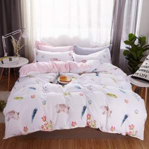 Уценка (дефекты)! Комплект постельного белья Зайчонок (двуспальный-евро)