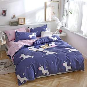 Комплект постельного белья Единорог (полуторный)