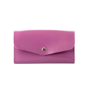 Портмоне Roberto Rietti из натуральной кожи фиолетового цвета