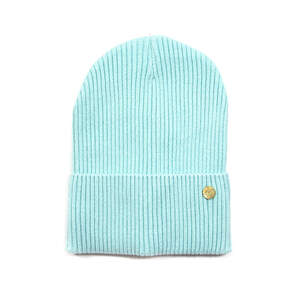 Женская шапка StreetStyle мятного цвета
