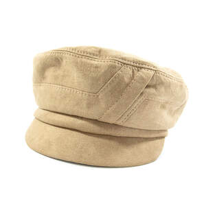 Кепи Грация замшевый, песок