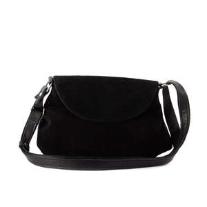 Сумка Roberto Rietti из натуральной кожи черного цвета