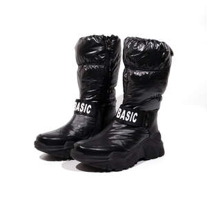 Женские сапоги, зимние, черного цвета Женские сапоги, зимние, черного цвета