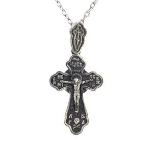 Серебряная подвеска крестик 925 пробы 3 г Серебряная подвеска крестик 925 пробы 3 г