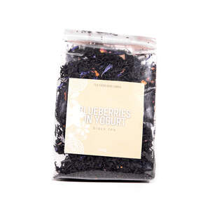 Чай черный черника в йогурте, 100 г