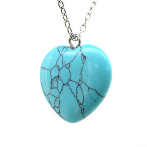 Подвеска 2,77 гр. с зеленой бирюзой 9,5 карат в покрытии родием