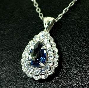 Серебряная подвеска 925 пробы 5,93 г с містичним Топазом и цирконами 3,94 карат