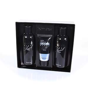 Набор засобів для лицо для чоловіків Visible Difference Black Snail, Farmstay, 3 шт.