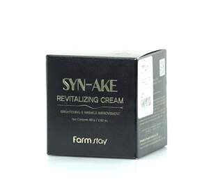 Крем со зміїним пептидом Syn-Ake Revitalizing Cream, Farmstay, 80 г