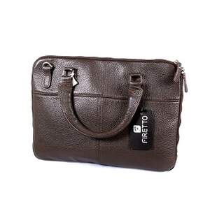 Cумка Firetto для документiв из натуральной кожи коричневого цвета Cумка Firetto для документiв из натуральной кожи коричневого цвета