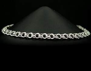 Серебряный браслет 925 пробы 9,65 г, плетіння Бісмарк Серебряный браслет 925 пробы 9,65 г, плетіння Бісмарк