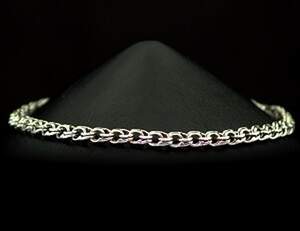 Серебряный браслет 925 пробы 7,5 г, плетіння Вісімка