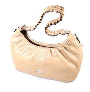 Жіноча сумка Karya из натуральной кожи цвета Латте Жіноча сумка Karya из натуральной кожи цвета Латте