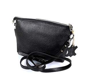 Жіноча сумка Shvigel из натуральной кожи черного цвета Жіноча сумка Shvigel из натуральной кожи черного цвета