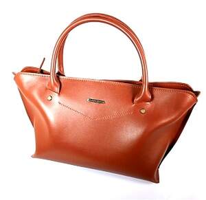 Жіноча сумка Blanknote из натуральной кожи коньячного цвета Жіноча сумка Blanknote из натуральной кожи коньячного цвета