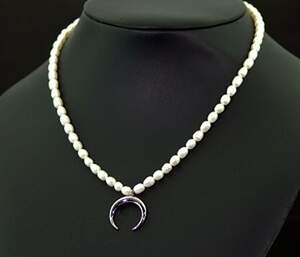 Серебряное колье 925 пробы 14,96 г с таїтянськими Перлинами барглаз 40-45 см Серебряное колье 925 пробы 14,96 г с таїтянськими Перлинами барглаз 40-45 см