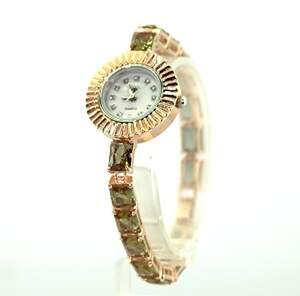 Серебряный часы 925 пробы в позолоте 28,85 г с турецкими Султанітами класса АААА 19,75 карат Серебряный часы 925 пробы в позолоте 28,85 г с турецкими Султанітами класса АААА 19,75 карат