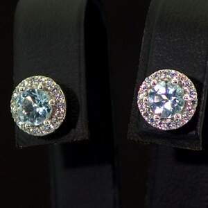 Серебряные серьги 925 пробы 3,44 г со швейцарскими Топазами и цирконами 1,77 карат Серебряные серьги 925 пробы 3,44 г со швейцарскими Топазами и цирконами 1,77 карат