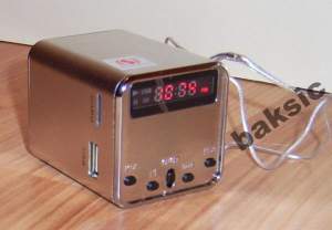 MP3-плеер в виде мини-колонки,USB,с FM MP3-плеер в виде мини-колонки,USB,с FM