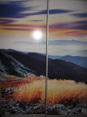 Шкаф-купе с рисунком