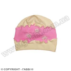 Шапочка для девочки «Цветочек» Шапочка для девочки «Цветочек»