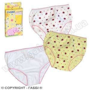 Трусы для девочки «Божья коровка» Трусы для девочки «Божья коровка»