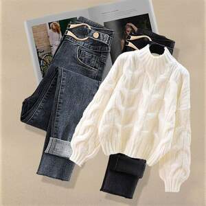 Двойка свитер+джинсы