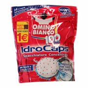 Omino Bianco порошок в капсулах против пятен для белого и цветного