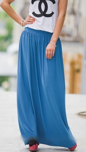 Юбка масло в пол