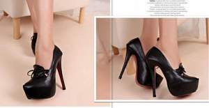 Pure Colour High-heeled Shoe Pure Colour High-heeled Shoe