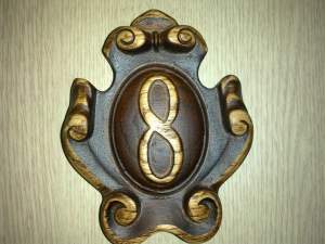 Номерок для помешкання Номерок для помешкання