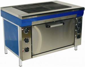 Плита электрическая с духовкой четырехконфорочная ЭПК-4Ш