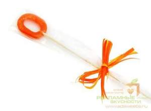 Рекламные сувениры: леденцы на палочке - цифры