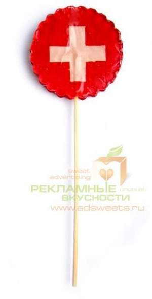 Вкусная реклама: печать на леденцах