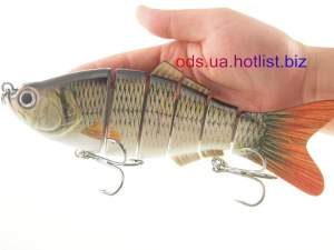 Воблер 6-и секционный, модель D6J03 115 грамм.