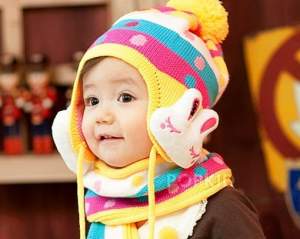 Шапка и шарф (цвета в ассортименте)