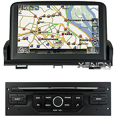 Штатная магнитола с GPS для Peugeot 307 RoadRover