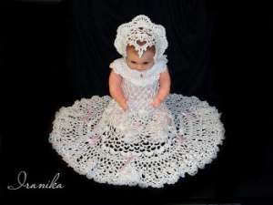 Крестильное платье Нежность