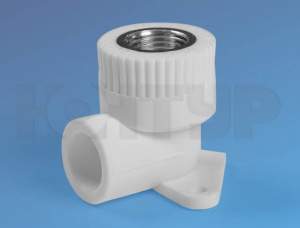 PPR Угольник комб. с крепл. ВР D25-1/2 КОНТУР