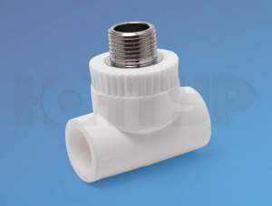 PPR Тройник комб. НР  КОНТУР