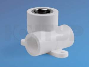 PPR Тройник комб. с крепл. НР D20-1/2 КОНТУР