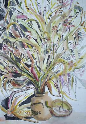 Натюрморт с кукурузой