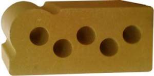 Облицовочный кирпич Литос Фасонный (Капля, Карнизный, Полукруг)