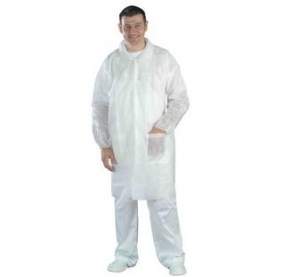 Халат полипропиленовый на кнопках