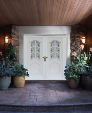 Заповнення з вітражем (для вхідних металопластикових дверей)