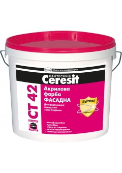 Фасадная акриловая краска Ceresit CT 42