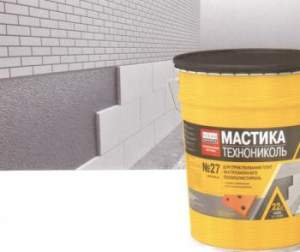 МАСТИКА приклеивающая ТЕХНОНИКОЛЬ № 27